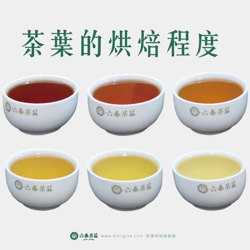 六奉茶學#016-茶葉的烘焙程度：一次搞懂烘焙茶的區分
